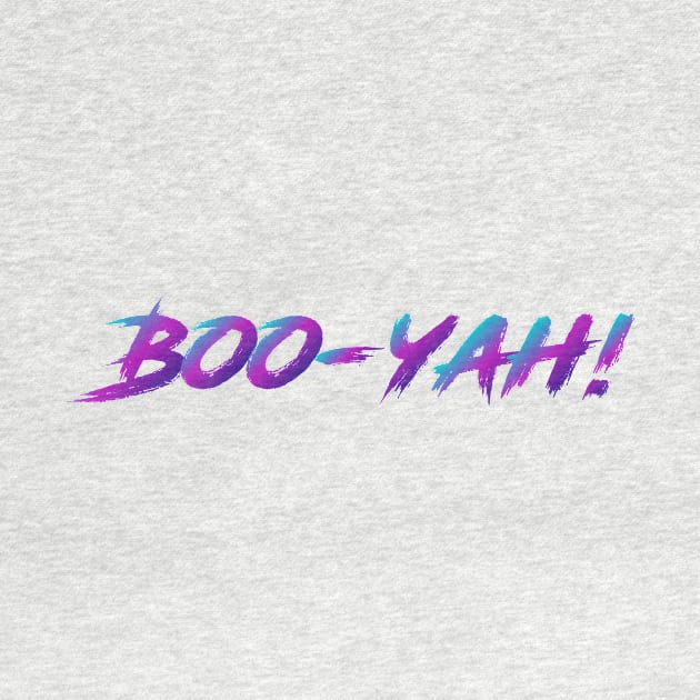 Boo-Yah 90s Slang With 90s Colors by The90sMall